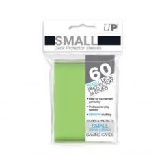 PRO-Gloss Small Size Deck Protector Sleeves (60 ct.) Lime Green